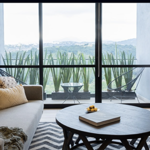 Sala y terraza
